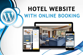 design a hotel booking website with room booking system