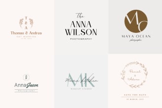 design creative,elegant feminine logo within 24hours