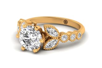do jewelry cad design solitaire engagement and wedding ring