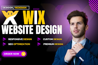design wix website, redesign wix, and wix landing page