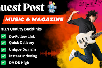 publish your articles on music and magazine websites
