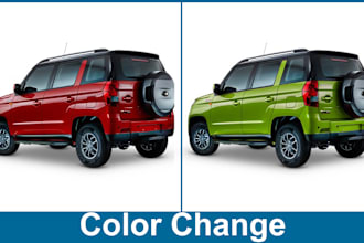 color change, color correction, recolor in photoshop