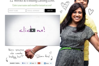 make squeeze or landing page