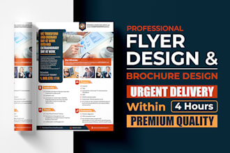 design flyer at affordable prices in 4 hours