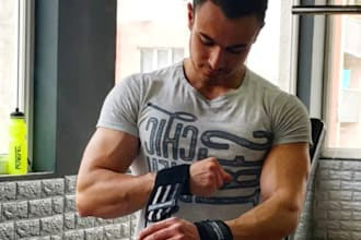be your male fitness model for your brand and products