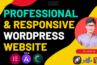 design, redesign, or fix a wordpress website