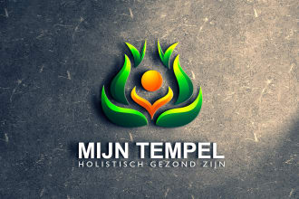 make mind blowing logo with copyright