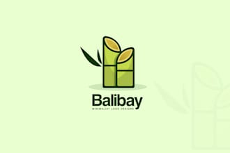 create professional minimalist business logo design