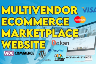 develop multi vendor ecommerce marketplace website in 24 hours