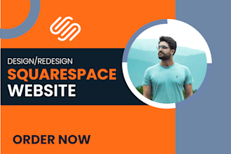 build squarespace website design custom code