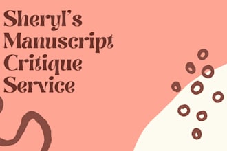 provide a manuscript critique for your story