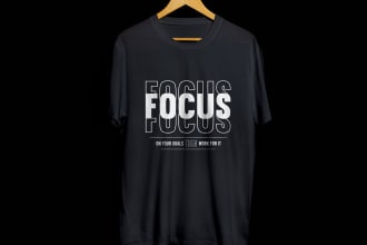 do awesome custom t shirt logo design