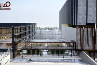construiré un modelo 3d de sketchup y haré renders realistas