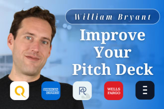 review and improve your investor pitch deck and pitch