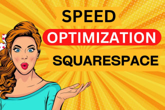 speed up squarespace website with in 6 hrs