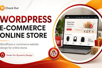design an ecommerce wordpress website with woocommerce and elementor pro