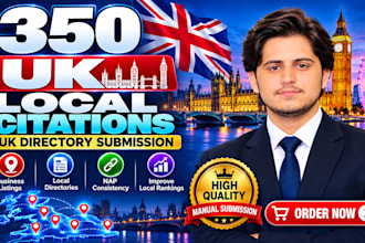 do high 350 local citations uk directory submission
