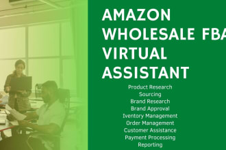 wholesale VA, amazon fba wholesale virtual assistant