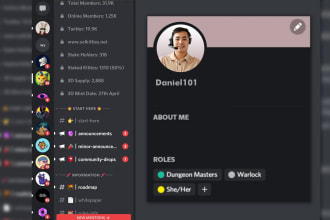do chat in your discord community and engage with community