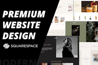 design stunning squarespace website