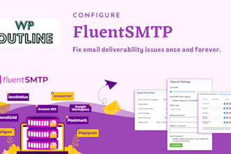 install and configure fluent SMTP in your wordpress site