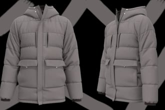 develop 3d garment in clo 3d from any pattern