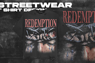 design custom streetwear tshirt graphic
