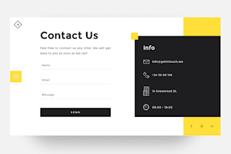 capture visitor data with custom website forms directly to your inbox