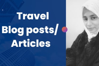 write SEO content for your travel blog
