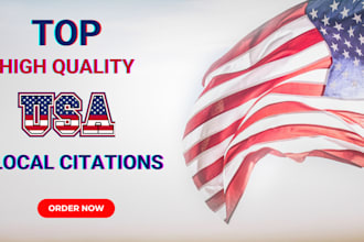 create USA local business citations manually