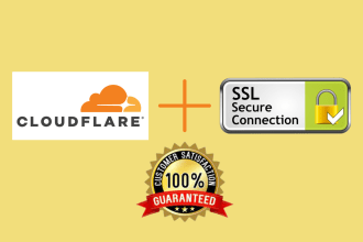 install lifetime free cloudflare SSL for your website