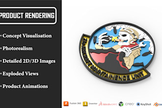 provide product rendering and animation for industrial design and development