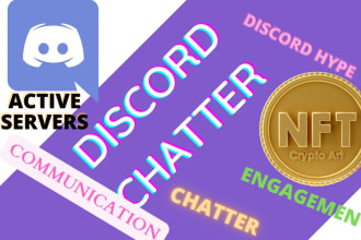 do nft discord chat, server engagement, discord setup, discord hype