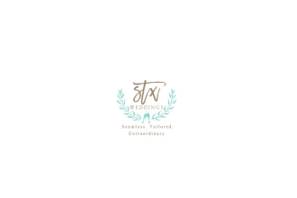 create a clean romantic logo for a wedding planning company