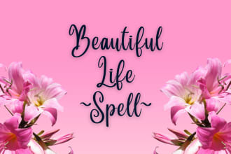 cast beautiful life spell