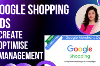setup google shopping ads and merchant center feed