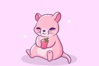 do kawaii vector animals or objects