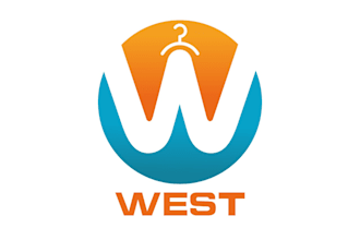 do flat logo design for your garments and brand