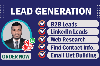 do targeted  b2b lead generation collect linkedin leads for your business