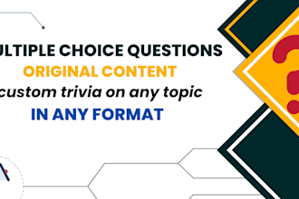 create multiple choice questions in 12 hours