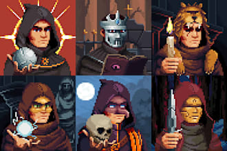 create 10k pixel art nft collection