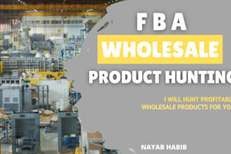do amazon fba wholesale product research