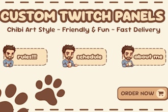 create twitch panels for your stream