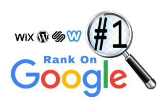 seo on wix, wordpress, squarespace, weebly for google rankings