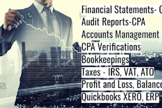 create perfect financial statement