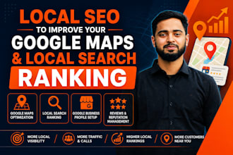 do local SEO to improve your google maps and local search ranking