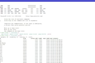 do all your mikrotik configurations