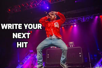 write a hit rap song