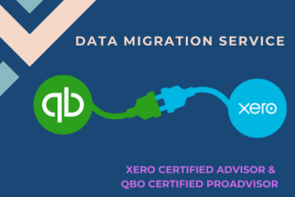 migrate financial data into xero, sage and quickbooks online