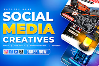 create social media posts, ad creative, facebook ad image, instagram design
